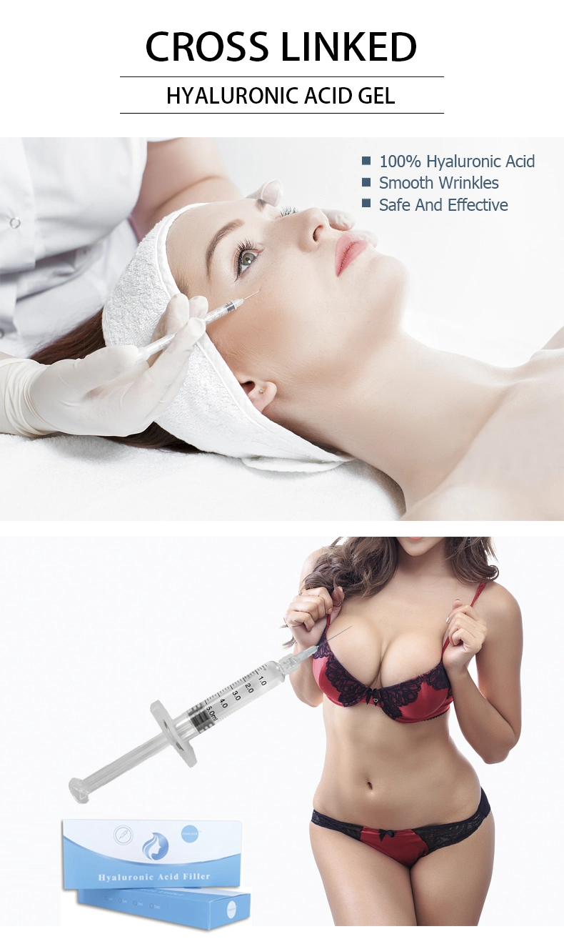 5ml Safe Acid Hyaluronic Dermal Filler Breast Enhancer Boobs Enhancement Injection