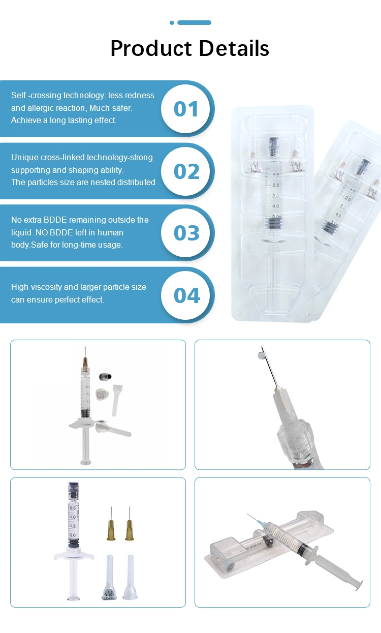 Bouliga10ml Crosslinked Hyaluronic Acid Dermal Filler with Lidocaine